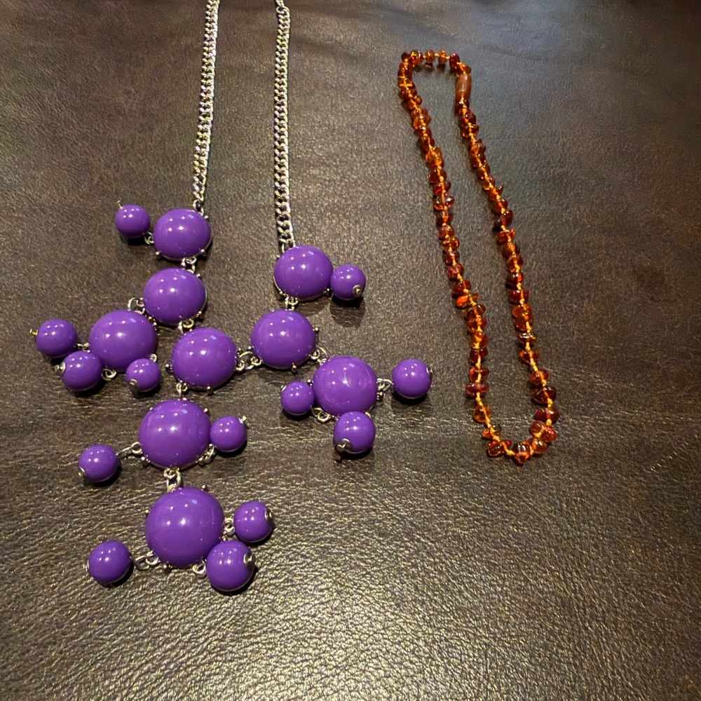 Coldwater Creek, Natasha, Rebel Nell, And Mix Material Necklace Bundle View 2